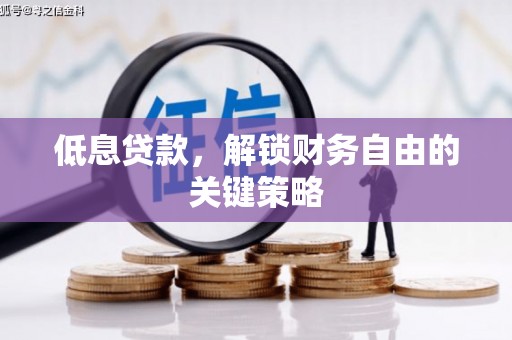 雁山低息贷款，解锁财务自由的关键策略