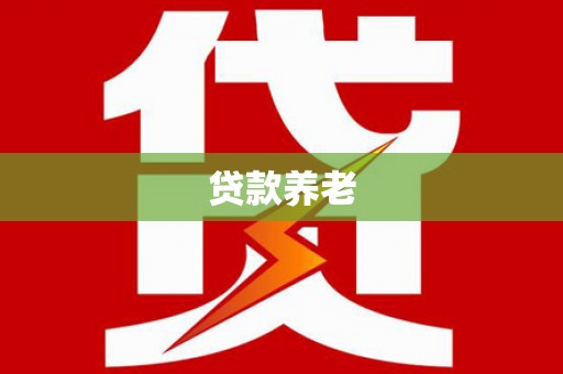 雁山贷款养老