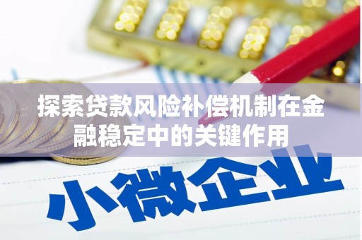 雁山探索贷款风险补偿机制在金融稳定中的关键作用