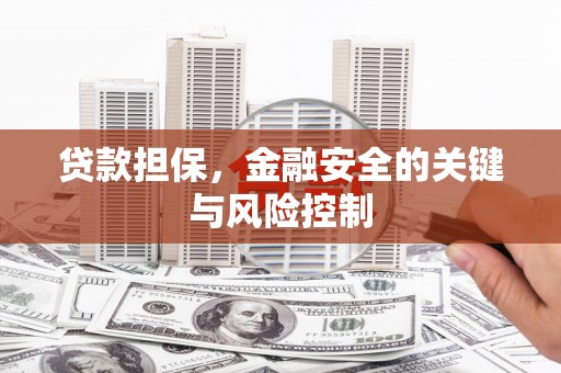 雁山贷款担保，金融安全的关键与风险控制